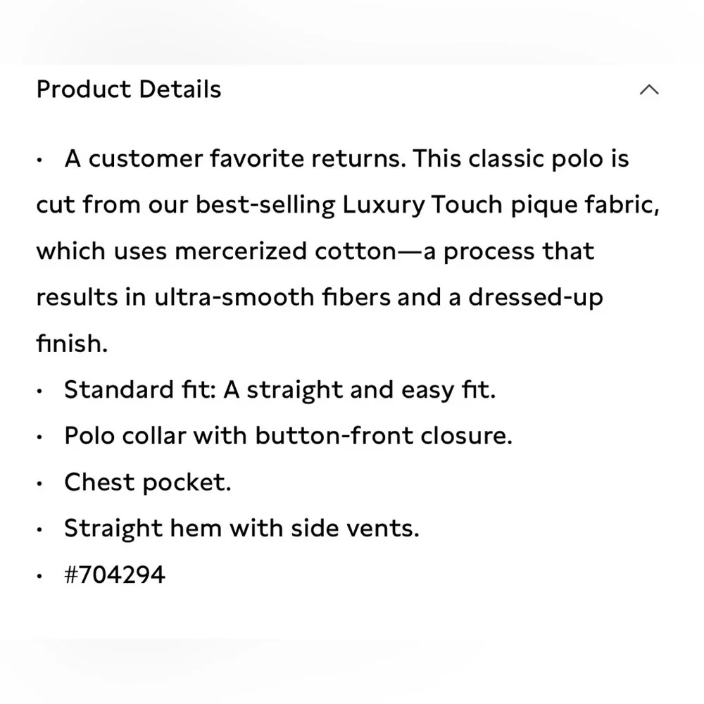 Banana Republic quality polo